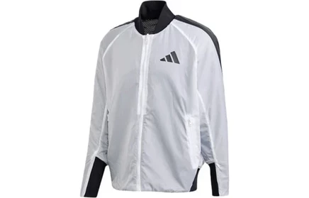 Куртка Adidas Vrct oversize двусторонняя, белая