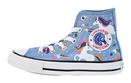 Детские высокие кеды Converse Chuck Taylor, синие