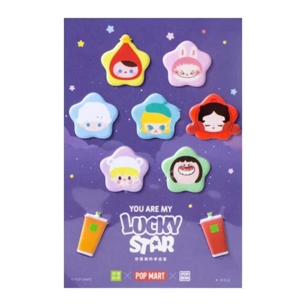 Набор наклеек POP MART x Nayuki's Tea с фруктами