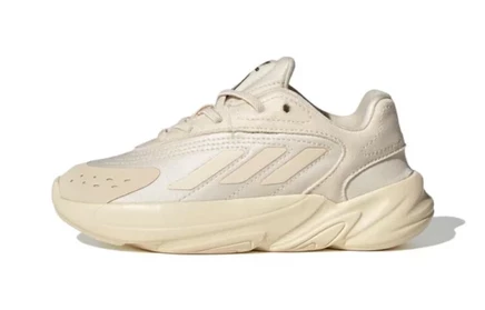 Детские кроссовки Adidas Originals Ozelia El C, бежево-желтые