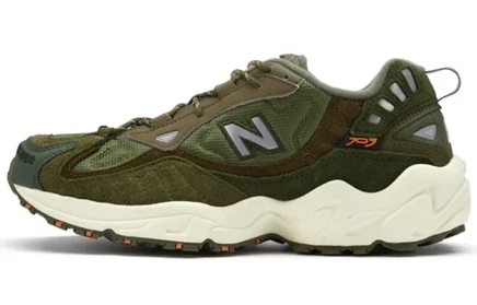 Мужские кроссовки New Balance Aape X 703, темно-зеленые