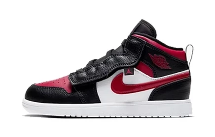 Детские кроссовки Jordan 1 Mid ALT PS, красные