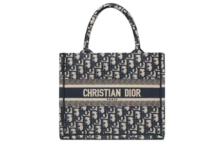 Сумка Dior Book Tote, малая, с вышивкой