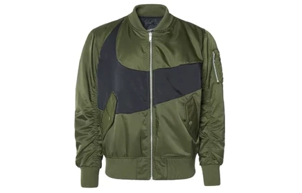 Куртка Nike Therma FIT Phil, двусторонняя, зеленая
