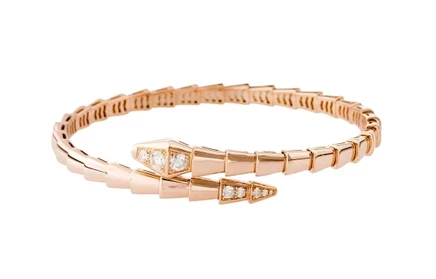 Женский браслет Bvlgari Serpenti Viper, бриллианты