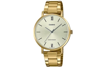 Женские часы Casio LTP-VT01G-9B, золотистые
