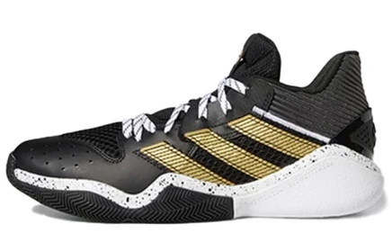 Мужские кроссовки Adidas Harden Stepback, черно-золотые