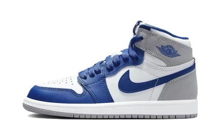 Кеды для девочек Jordan 1 Retro High OG True Blue