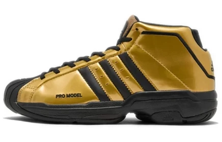 Мужские кроссовки Adidas Pro Model 2G, золотистые
