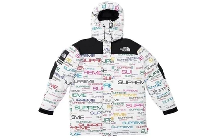 Supreme X The North Face Coldworks 700 fill Down Parka белый