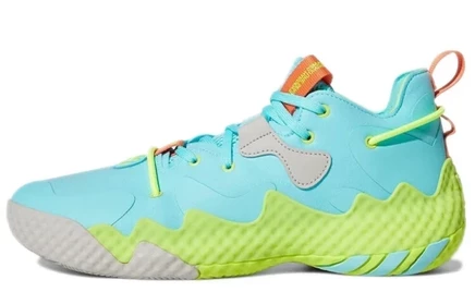 Мужские кроссовки Adidas Harden 6, голубые и желтые