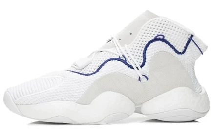 Мужские кроссовки adidas Crazy BYW Lvl 1, бело-фиолетовые