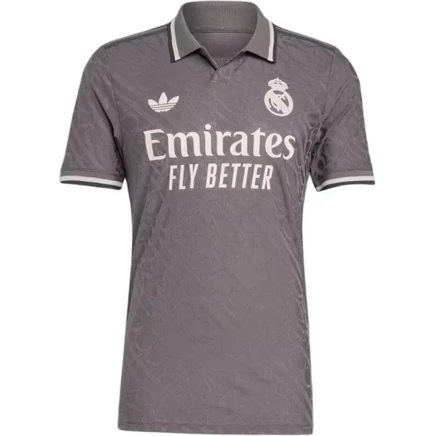 Одежда верхняя мужская adidas Originals Real Madrid 24/25 Third Authentic Jersey Slim Fit черный