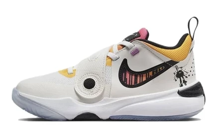 Детские баскетбольные кроссовки Nike Team Hustle D 11, белые