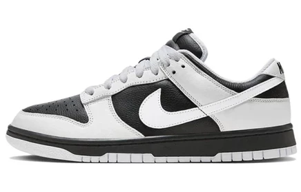 Мужские кроссовки Nike Dunk Low Retro, черно-белые