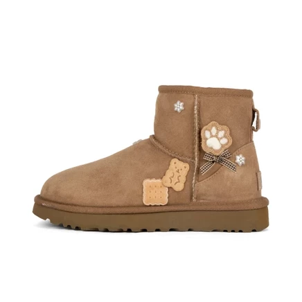 Женские зимние сапоги UGG 1016222-CHE, коричневые