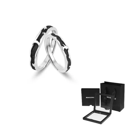Унисекс кольцо MAGICPOLE из серебра 925 пробы