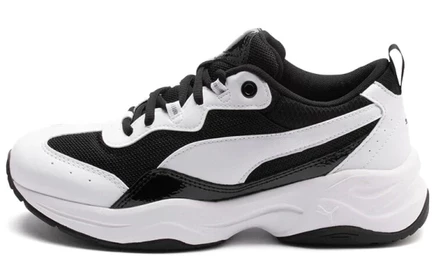 Женские кроссовки Puma Cilia Patent, бело-черные