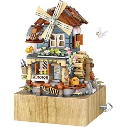 Конструктор LOZ Music Series Windmill, 799 деталей