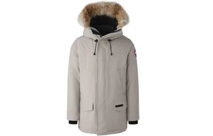 Мужской пуховик Canada Goose Langford, серо-лаймовый