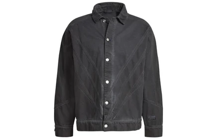 Мужская джинсовая куртка Adidas Originals FSHN, черная