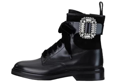 Женские ботильоны Roger Vivier Viv' Rangers, черные