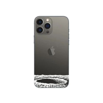 Защитная пленка SkinAT 3M для iPhone, белый кратер