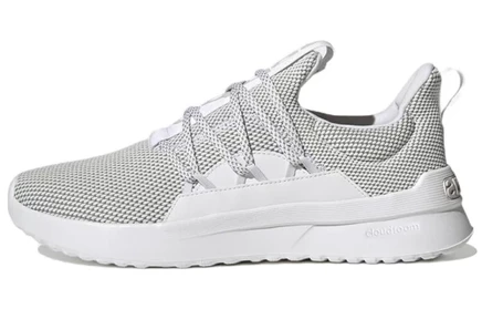 Мужские кроссовки Adidas Lite Racer 4.0, бело-серые