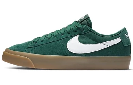 Кроссовки Nike SB Blazer Low GT, зеленые
