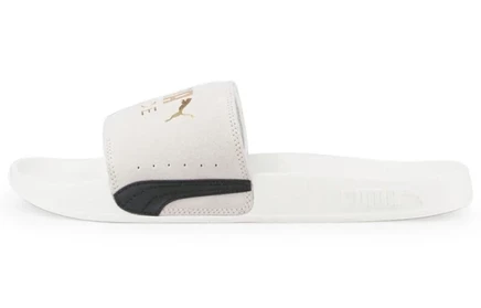 Женские шлепанцы PUMA Lead Cat 2.0, цвета маршмеллоу