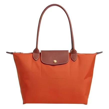 Женская сумка Longchamp Le Pliage, полиамид, оранжевая