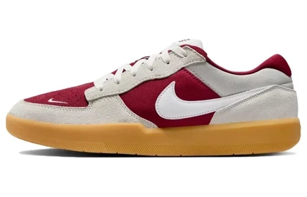Мужские кеды Nike SB Force 58, серо-красные