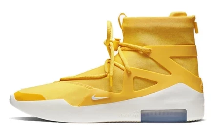 Мужские кроссовки Nike Air Fear of God 1, желтые