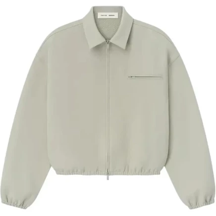 Куртка Fear Of God Essentials из канваса, серая