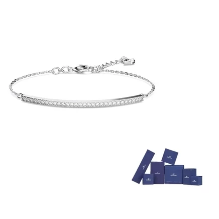 Женский браслет Swarovski, белое золото