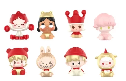 Фигурки POP MART Bubbles Mengli, набор 8 шт.