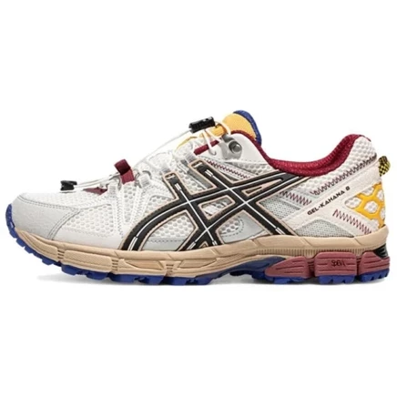 Мужские кроссовки ASICS Kahana 8 FL, бело-черно-красные