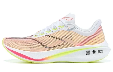 Мужские кроссовки Li-Ning Feidian 3, розово-белые