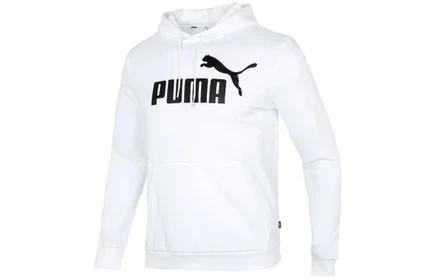 Мужское худи Puma Essentials Big Logo, белое