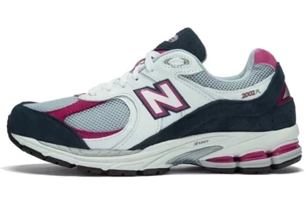 Мужские кроссовки New Balance 2002, бирюзово-розовые