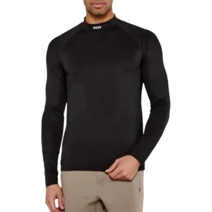 Мужская футболка Hugo Boss SS25, черная