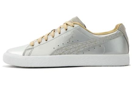 Мужские кроссовки Puma Clyde Sorayama, серебристо-золотые