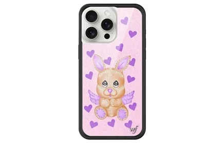 Силиконовый чехол Wildflower для iPhone, зайчик
