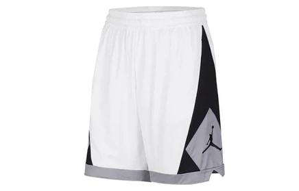 Мужские баскетбольные шорты Jordan Jumpman Diamond, белые
