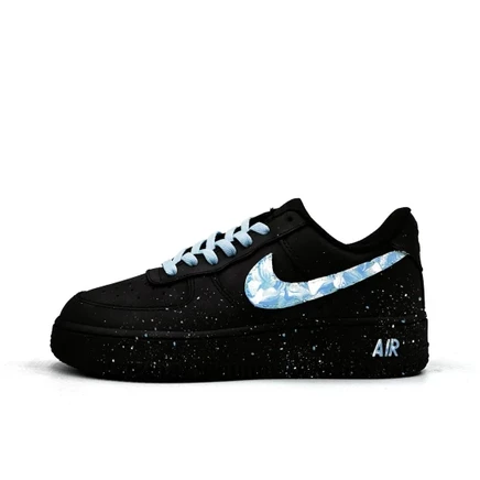 Унисекс кеды Nike Air Force 1, черные