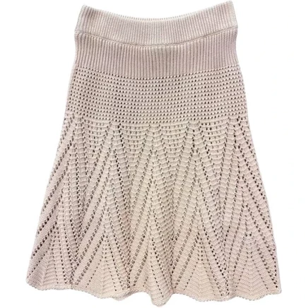 Женская мини-юбка Chloe, бежево-абрикосовая