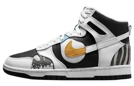 Женские кеды Nike Dunk High LX Reverse Panda