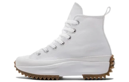 Мужские высокие кеды Converse Run Star Hike, бело-коричневые