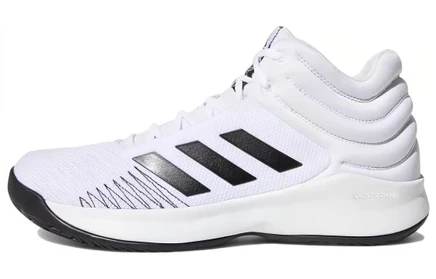 Баскетбольные кроссовки Adidas Pro Spark, бело-черные