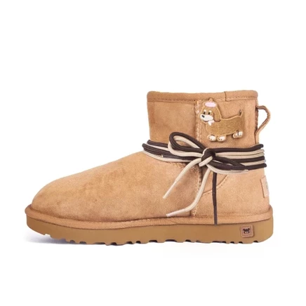Женские зимние сапоги UGG 1016222-CHE, коричневые